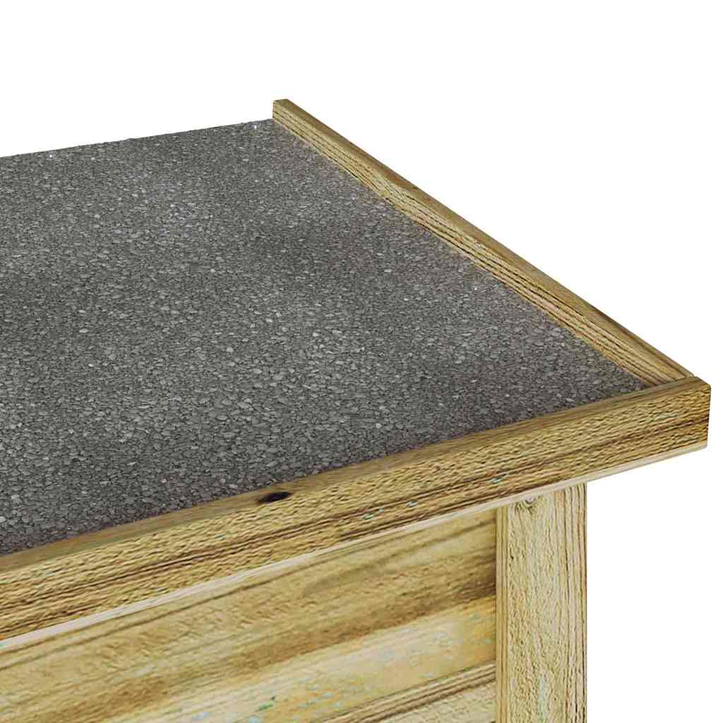 Aufbewahrungsbox mit Speicher Natur 80 x 44,5 x 57,5 cm