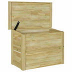 Aufbewahrungsbox mit Speicher Natur 80 x 44,5 x 57,5 cm