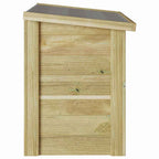 Aufbewahrungsbox mit Speicher Natur 80 x 44,5 x 57,5 cm