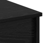 Couchtisch Schwarz Eichen-Optik 80 x 50,5 x 41,5 cm