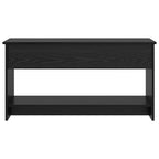 Couchtisch Schwarz Eichen-Optik 80 x 50,5 x 41,5 cm