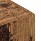 Büroschrank Schwarz Eichen-Optik 60 x 32 x 115 cm Holzwerkstoff