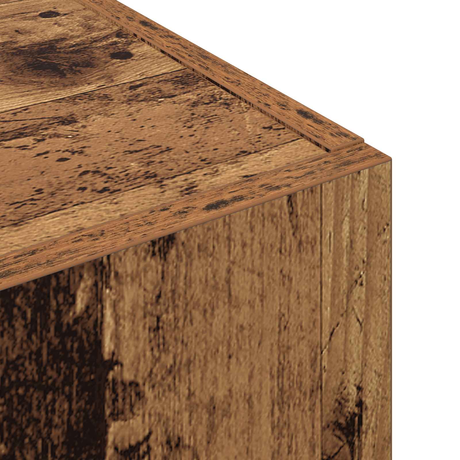 Büroschrank Schwarz Eichen-Optik 60 x 32 x 115 cm Holzwerkstoff