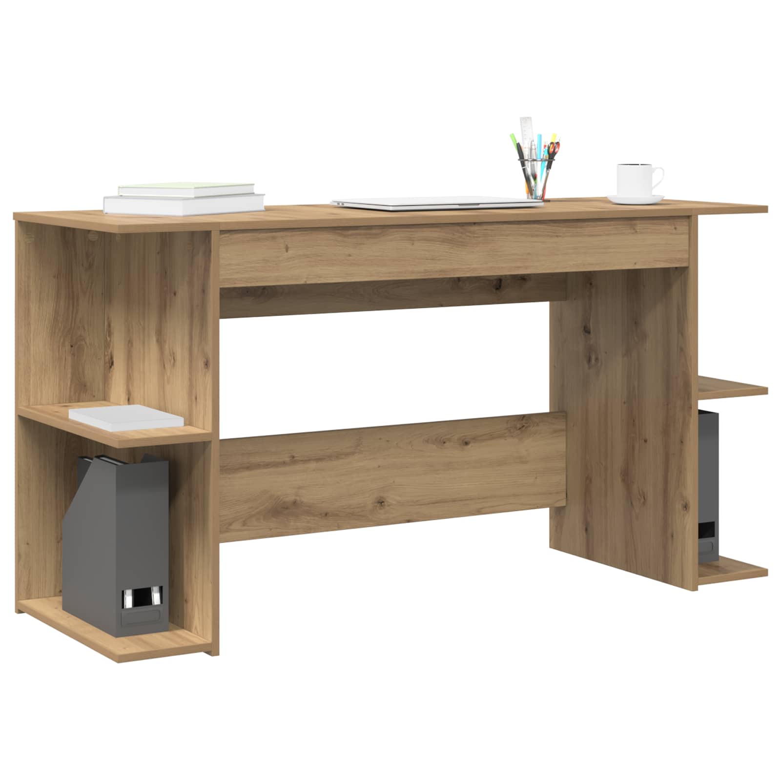Schreibtisch Artisan-Eiche 140 x 50 x 75 cm Holzwerkstoff