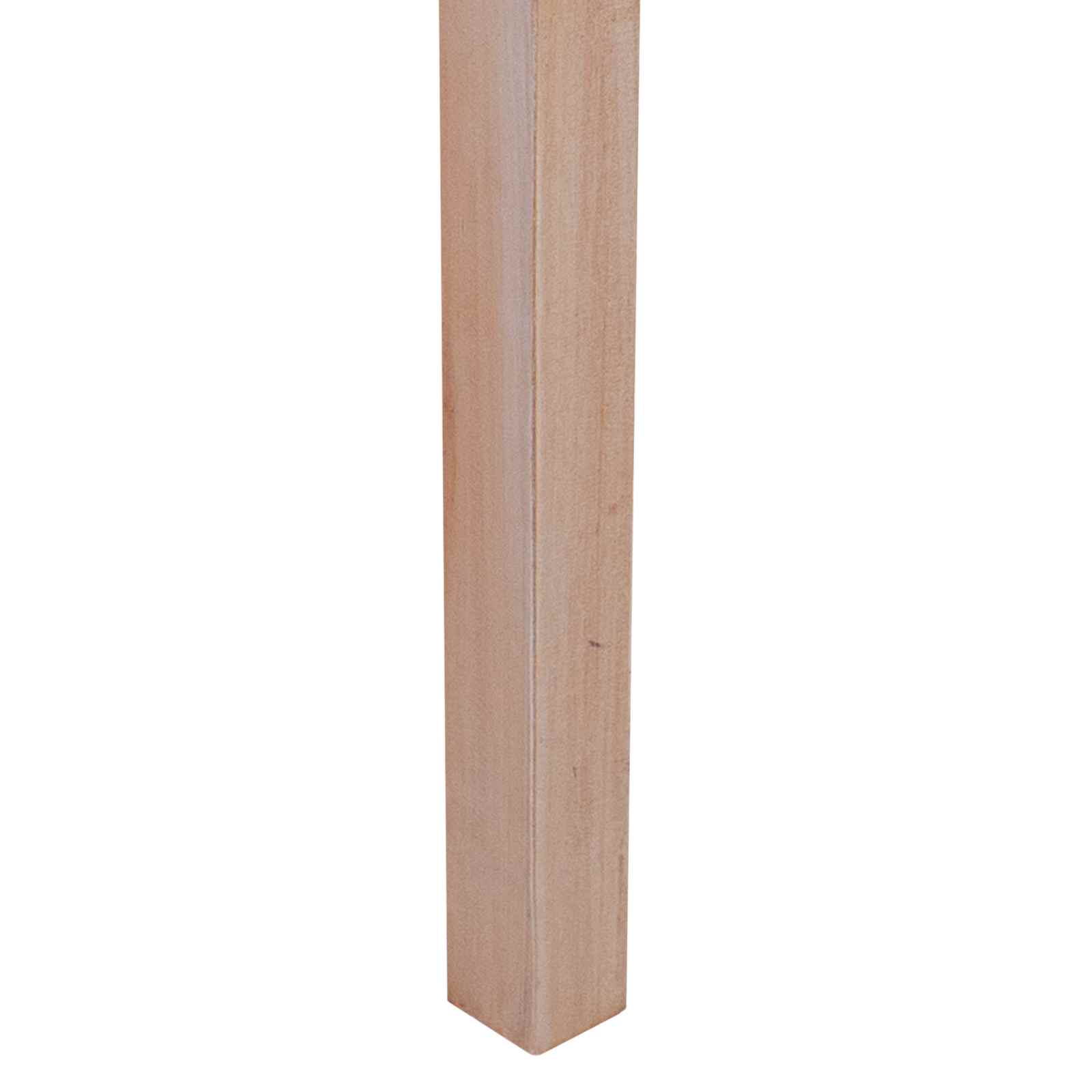 Esszimmerstuhl 2 pcs Kubu Rattan Weiß gewaschen 46 x 55 x 84 cm