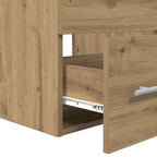 Badezimmermöbel-Set 2 pcs Artisan-Eiche Holzwerkstoff
