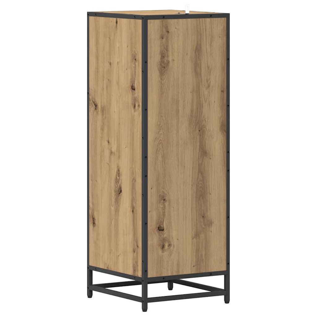 Badezimmermöbel-Set mit Regal Artisan-Eiche 35 x 37,5 x 100 cm