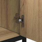 Badezimmerschrank Artisan-Eiche 90 x 33 x 60 cm Holzwerkstoff
