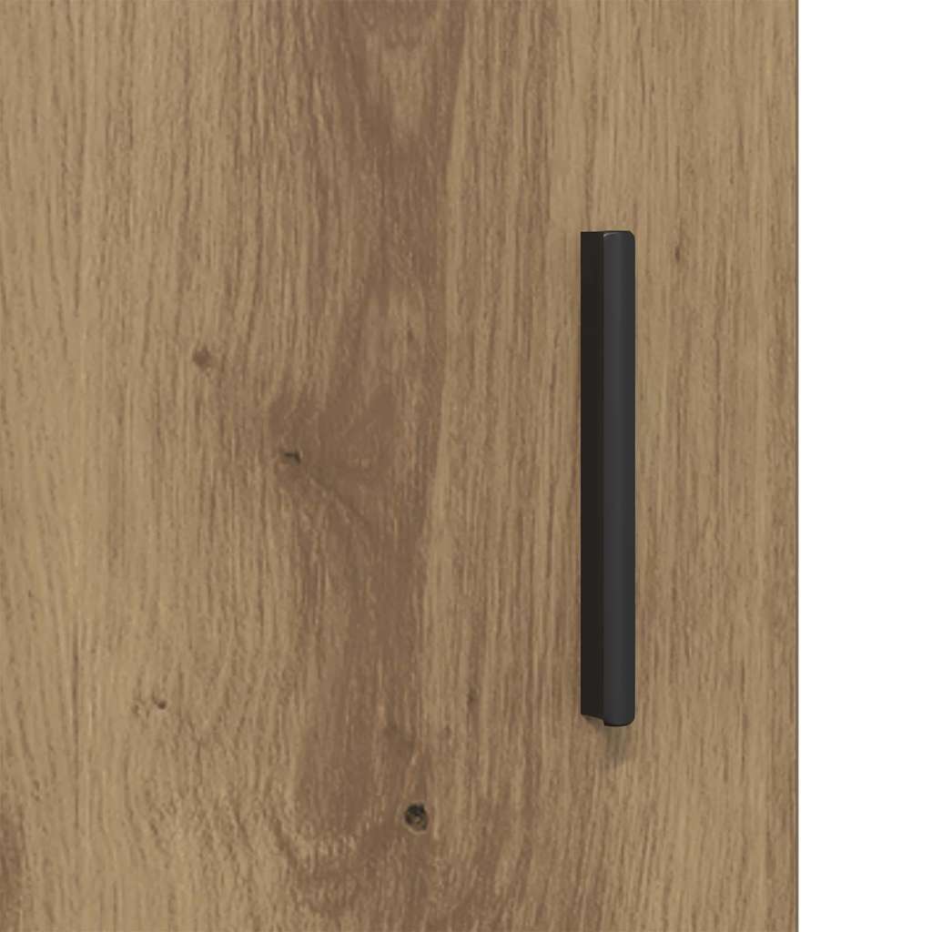 Badezimmerschrank Artisan-Eiche 90 x 33 x 60 cm Holzwerkstoff