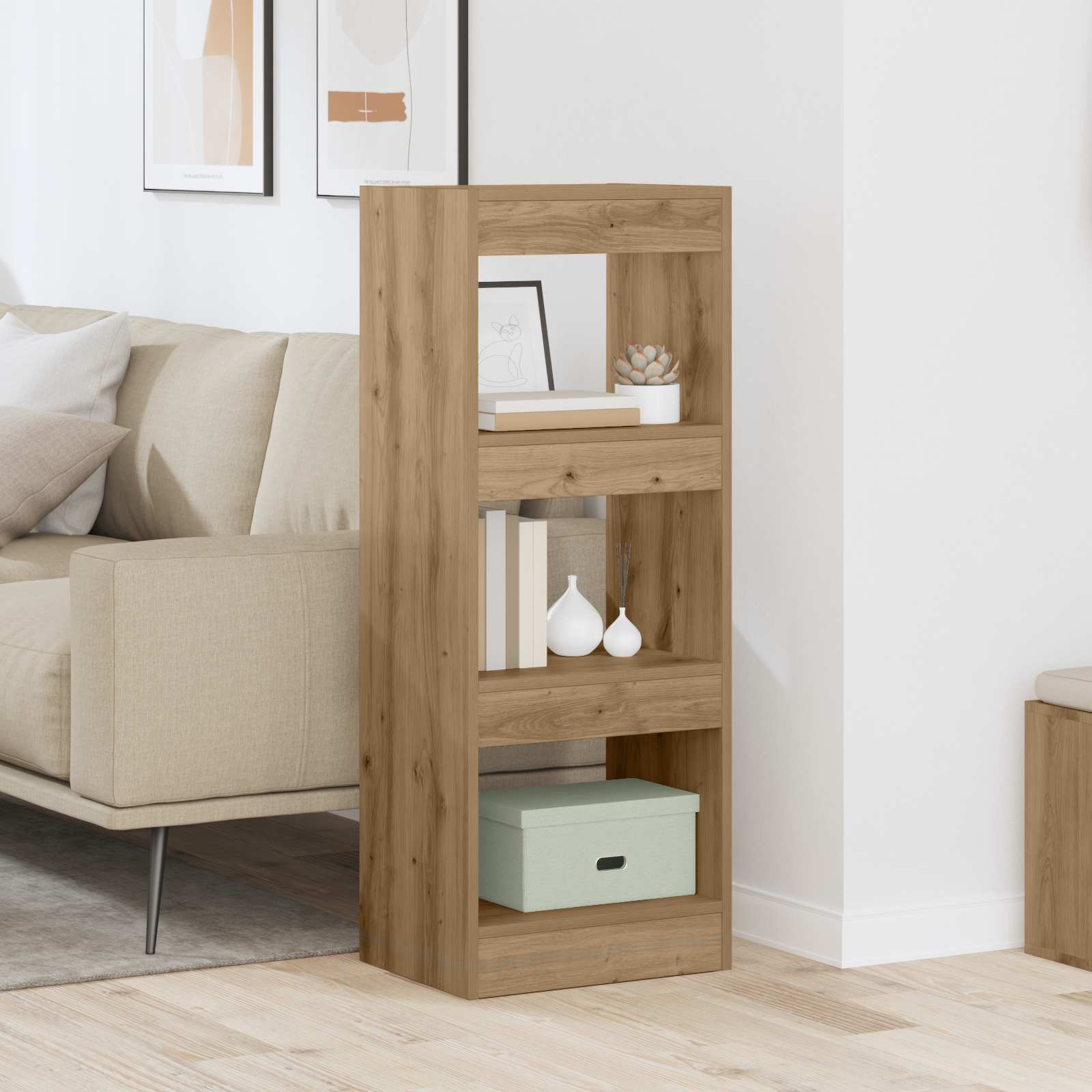 Bücherregal Braun 37 x 30 x 103 cm Holzwerkstoff
