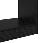 Bücherregal Schwarz 37 x 30 x 103 cm Holzwerkstoff