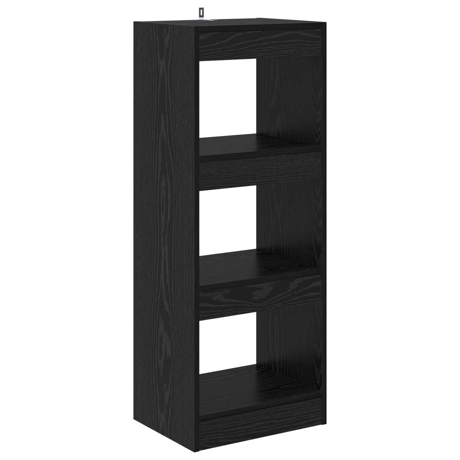 Bücherregal Schwarz 37 x 30 x 103 cm Holzwerkstoff