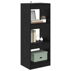 Bücherregal Schwarz 37 x 30 x 103 cm Holzwerkstoff