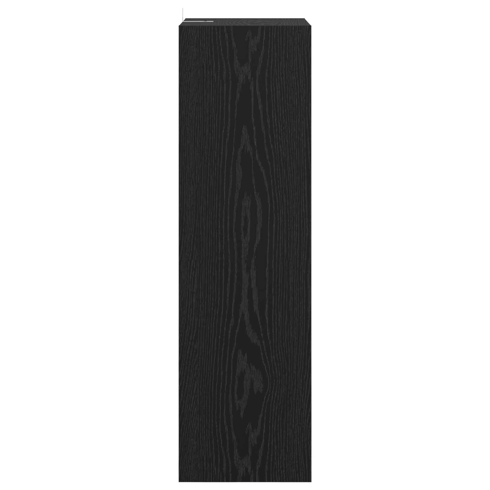 Bücherregal Schwarz 37 x 30 x 103 cm Holzwerkstoff