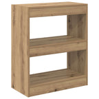 Bücherregal Artisan-Eiche 60 x 30 x 72 cm Holzwerkstoff
