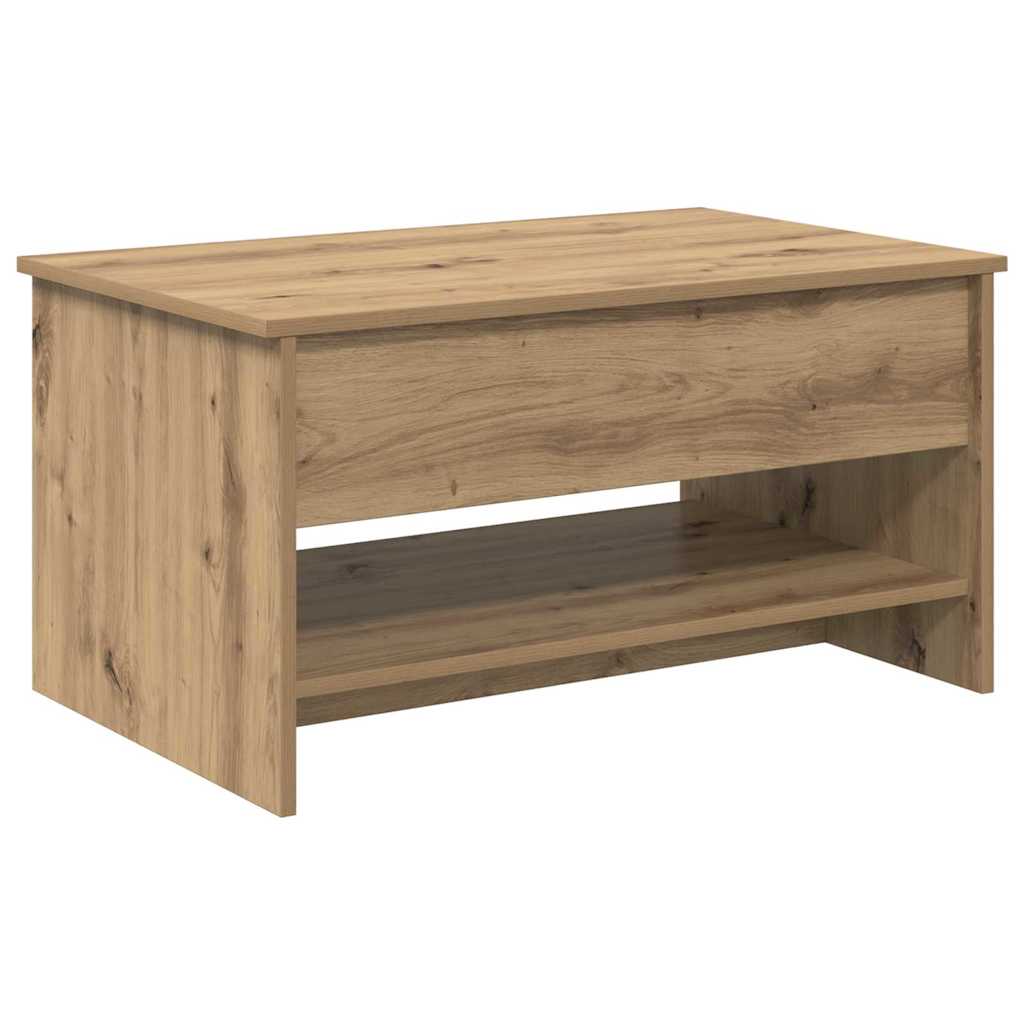 Couchtisch Artisan-Eiche 80 x 50,5 x 41,5 cm Holzwerkstoff