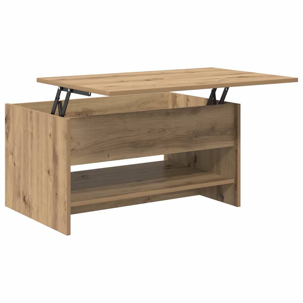 Couchtisch Artisan-Eiche 80 x 50,5 x 41,5 cm Holzwerkstoff