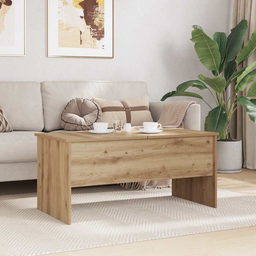 Couchtisch Artisan-Eiche 102 x 50,5 x 46,5 cm Holzwerkstoff