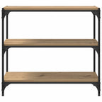 Bücherregal Artisan-Eiche 80 x 33 x 70,5 cm Holzwerkstoff