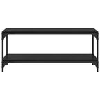 TV-Schränk Schwarz Eichen-Optik 100x33x41cm