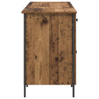 Computertisch Altholz 131 x 48 x 75 cm Holzwerkstoff