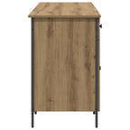 Computertisch Artisan-Eiche 131 x 48 x 75 cm Holzwerkstoff