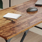 Schreibtisch Altholz 149 x 149 x 75 cm Holzwerkstoff