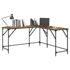 Schreibtisch Altholz 149 x 149 x 75 cm Holzwerkstoff