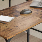 Schreibtisch Altholz 139 x 139 x 75 cm Holzwerkstoff