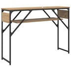 Konsolentisch Artisan-Eiche 105x30x75cm Holzwerkstoff