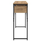 Konsolentisch Artisan-Eiche 105x30x75cm Holzwerkstoff