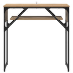 Konsolentisch Artisan-Eiche 75x30x75cm Holzwerkstoff