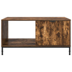 Couchtisch Geräucherte Eiche 90 x 49 x 46 cm Holzwerkstoff