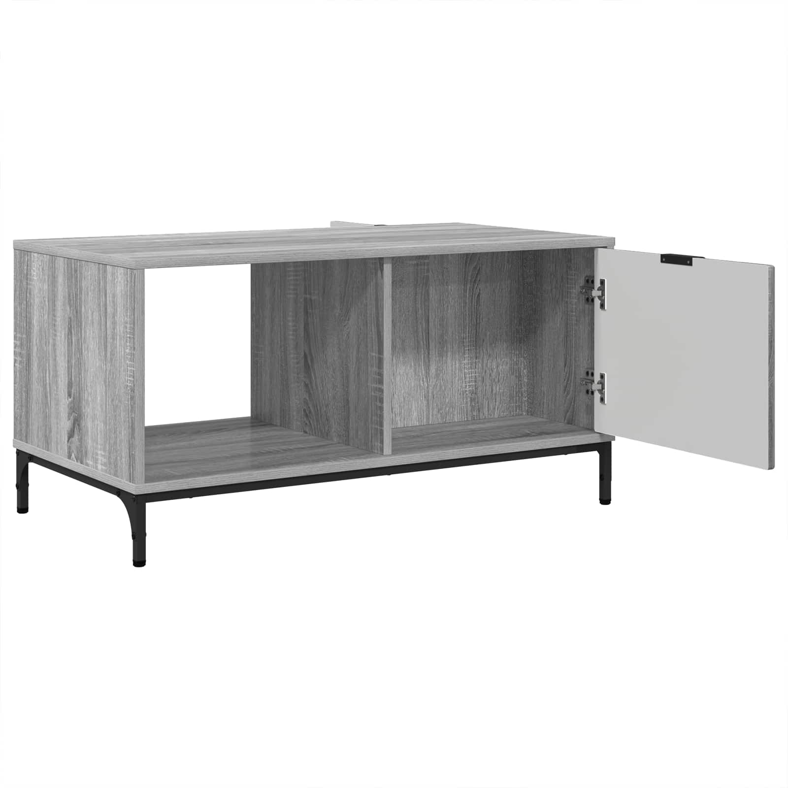 Couchtisch Graues Sonoma 90 x 49 x 46 cm Holzwerkstoff