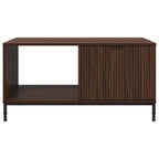 Couchtisch Braun Eichen-Optik 90 x 49 x 46 cm Holzwerkstoff