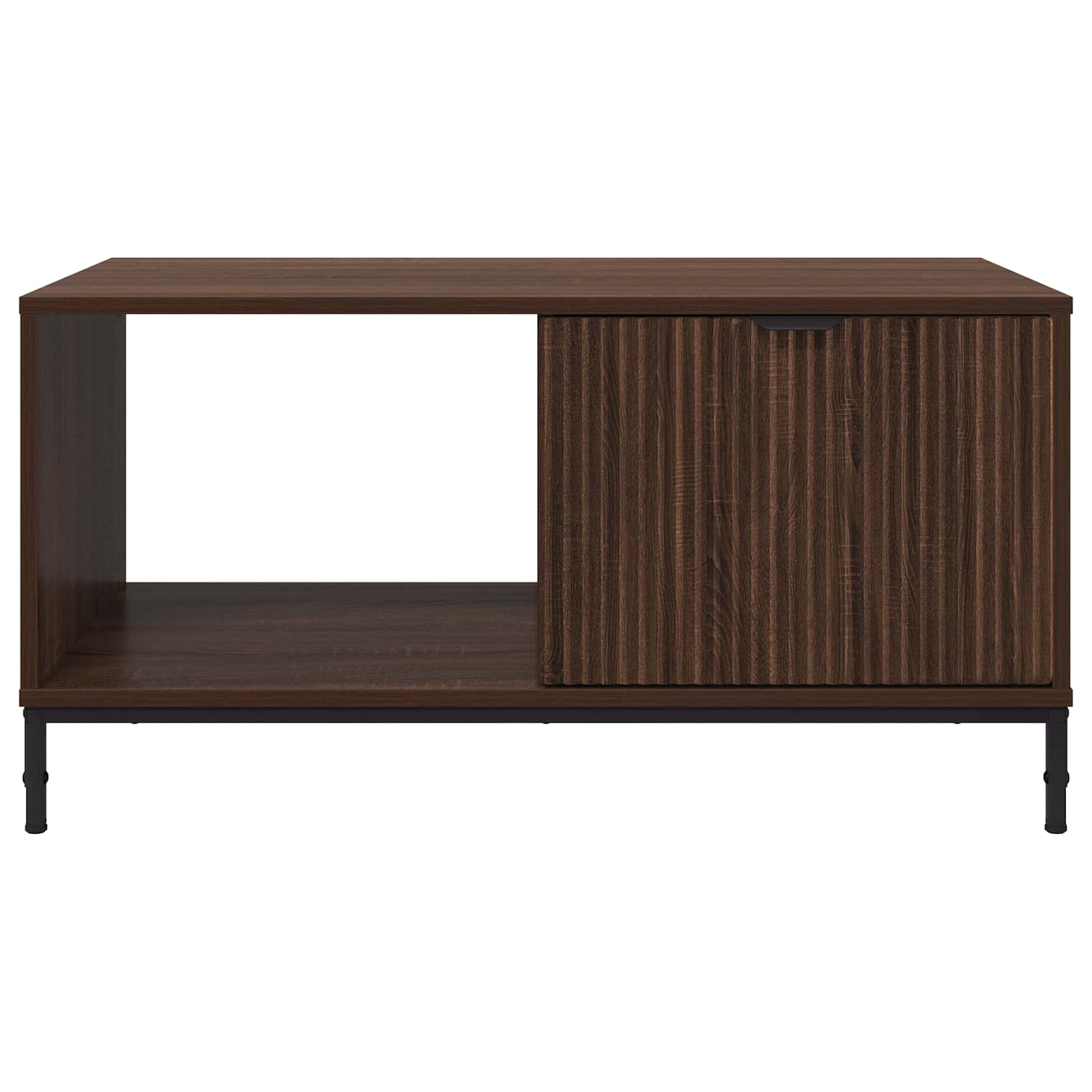 Couchtisch Braun Eichen-Optik 90 x 49 x 46 cm Holzwerkstoff