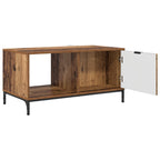 Couchtisch mit Schubladen Altholz 90 x 49 x 46 cm Holzwerkstoff
