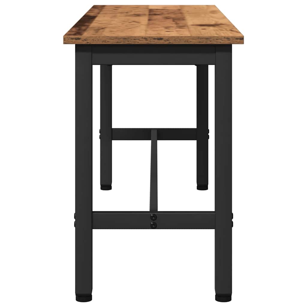 Esstischbank 2 pcs Altholz 100 x 32,5 x 48,5 cm