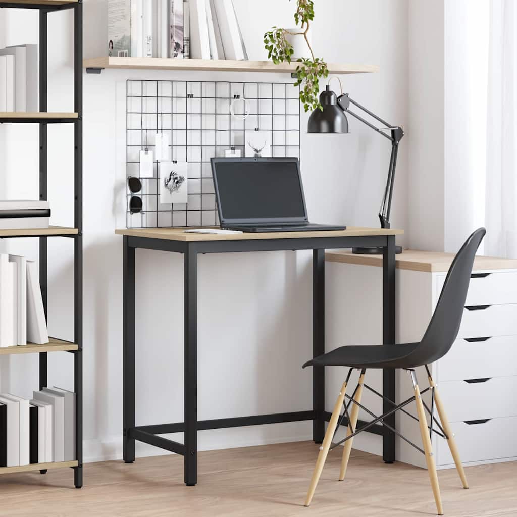 Tisch Sonoma-Eiche 100 x 50 x 76,5 cm Ingenieure Holz und Stahl