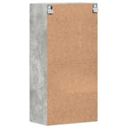 Holzschrank Beton Grau 50 x 29 x 100 cm Holzwerkstoff