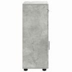 Holzschrank Beton Grau 50 x 29 x 100 cm Holzwerkstoff