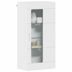 Holzschrank Hochglanz Weiß 50 x 29 x 100 cm Holzwerkstoff