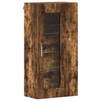 Holzschrank Geräucherte Eiche 50 x 29 x 100 cm Holzwerkstoff