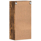 Holzschrank Geräucherte Eiche 50 x 29 x 100 cm Holzwerkstoff