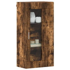 Holzschrank Geräucherte Eiche 50 x 29 x 100 cm Holzwerkstoff