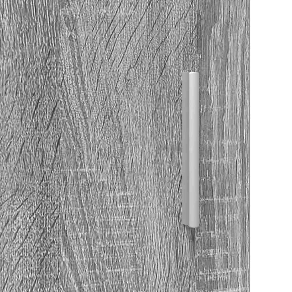 Holzschrank Graues Sonoma 50 x 29 x 100 cm Holzwerkstoff