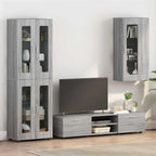 Holzschrank Graues Sonoma 50 x 29 x 100 cm Holzwerkstoff