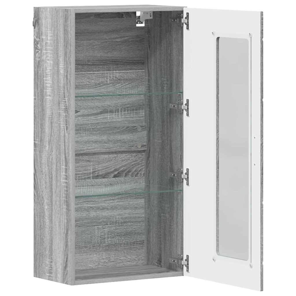 Holzschrank Graues Sonoma 50 x 29 x 100 cm Holzwerkstoff