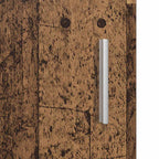 Holzschrank mit Speicher Altholz 50 x 29 x 100 cm Holzwerkstoff