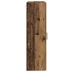 Holzschrank mit Speicher Altholz 50 x 29 x 100 cm Holzwerkstoff